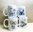 Cool Animal Mugs - Made of Fine China and Kiln-Fired for Extra Durability